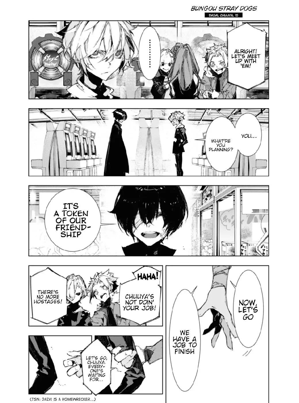 Bungou Stray Dogs: Dazai, Chuuya, Age Fifteen Chapter 9 page 21 - 