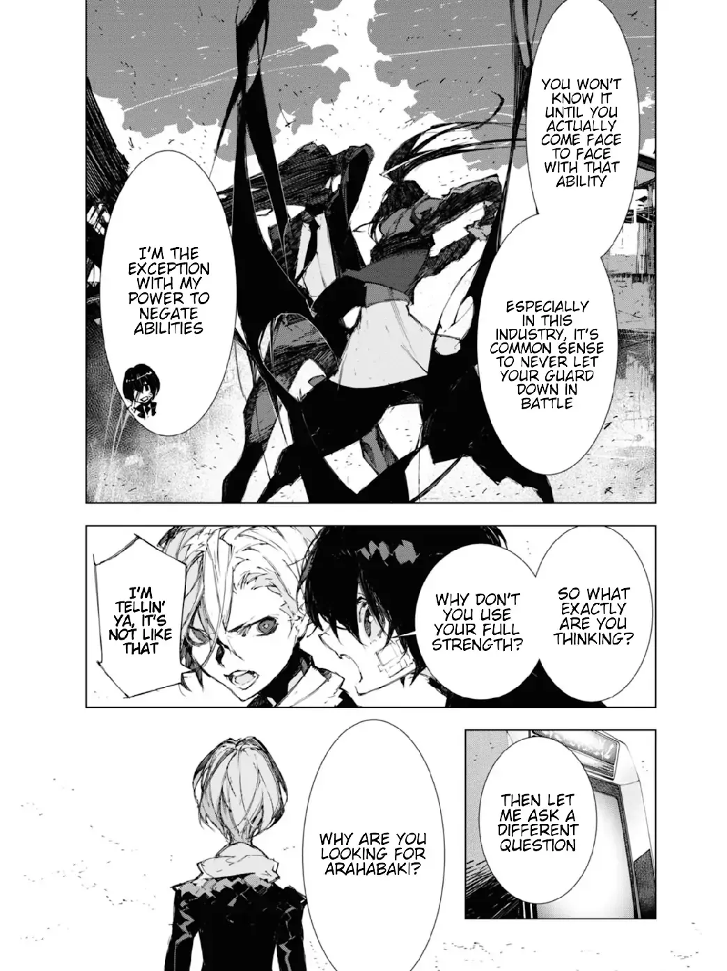 Bungou Stray Dogs: Dazai, Chuuya, Age Fifteen Chapter 9 page 4 - 