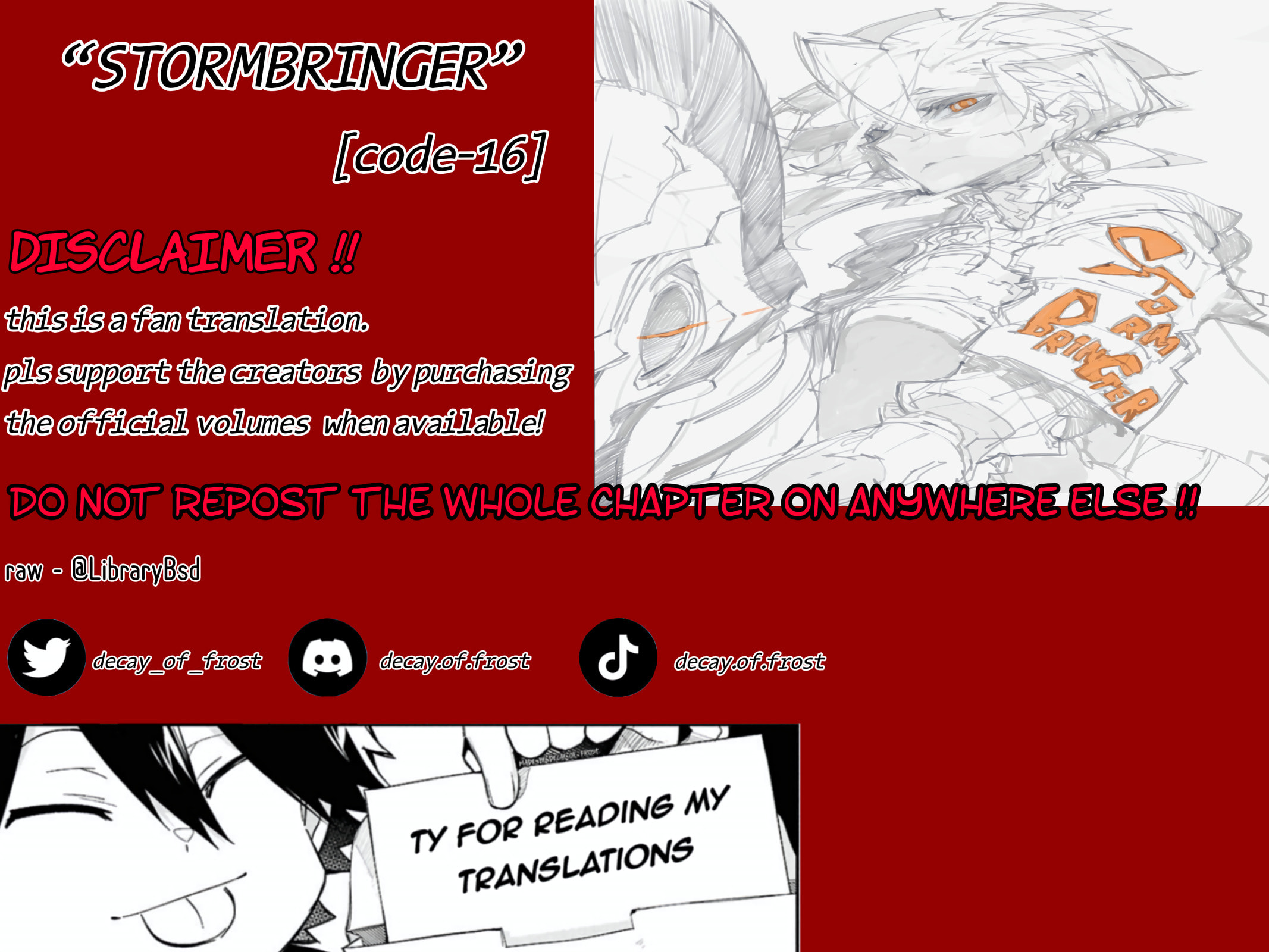 Bungou Stray Dogs: Storm Bringer Chapter 16 page 1 - 