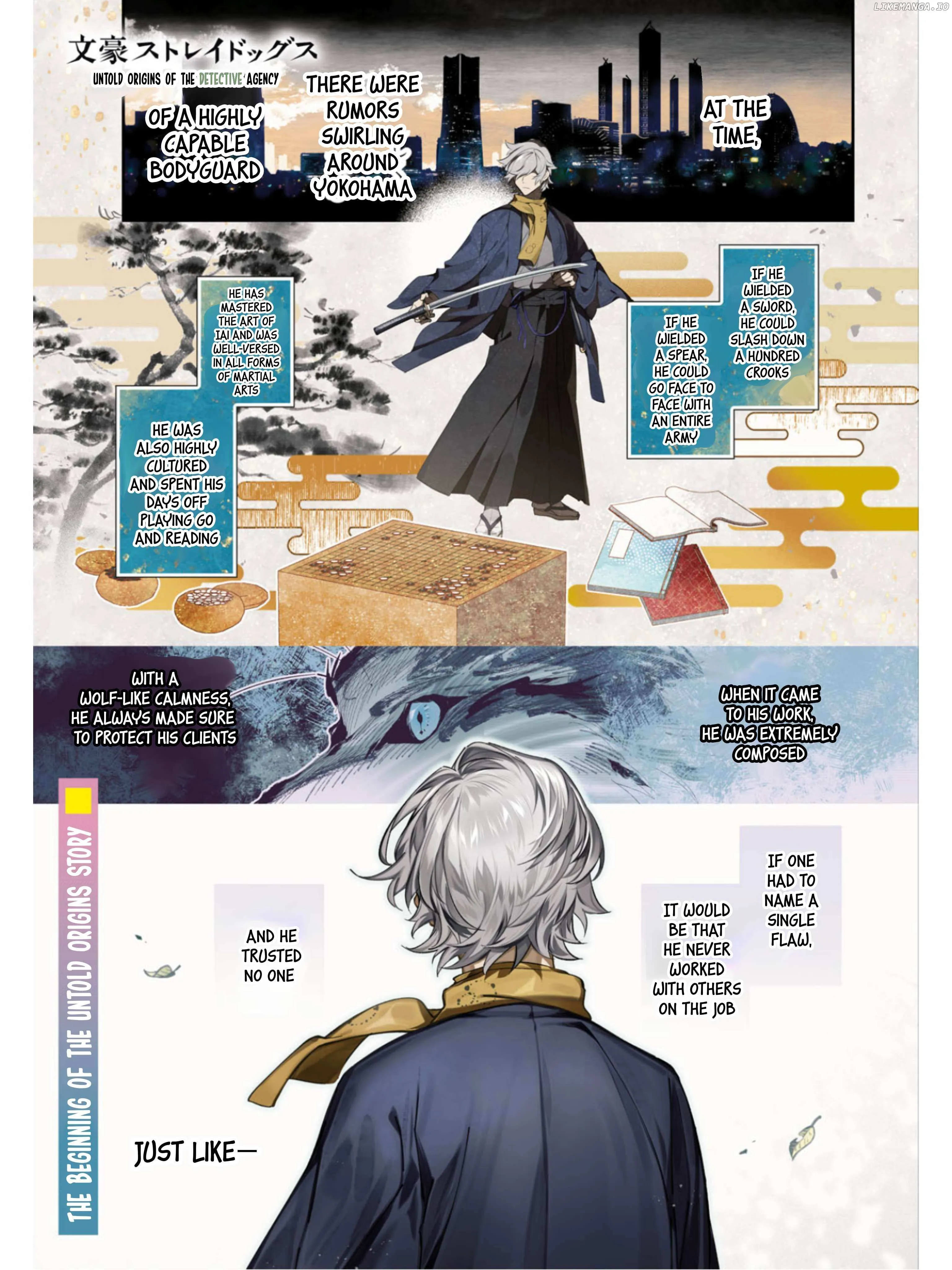 Bungou Stray Dogs – Tantei-sha Setsuritsu Hiwa? Chapter 1 page 1 - 