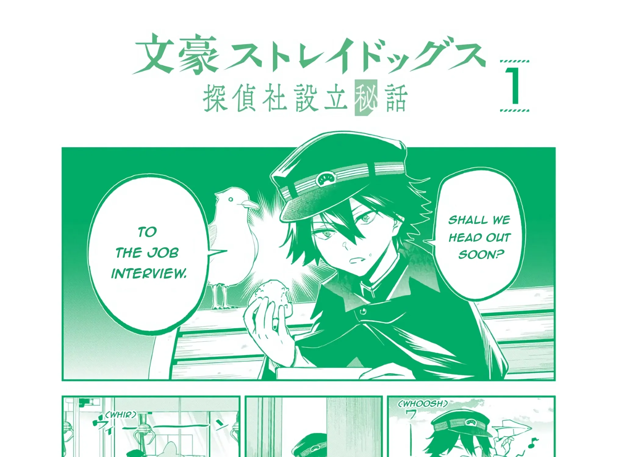 Bungou Stray Dogs – Tantei-sha Setsuritsu Hiwa? Chapter 5.5 page 1 - 