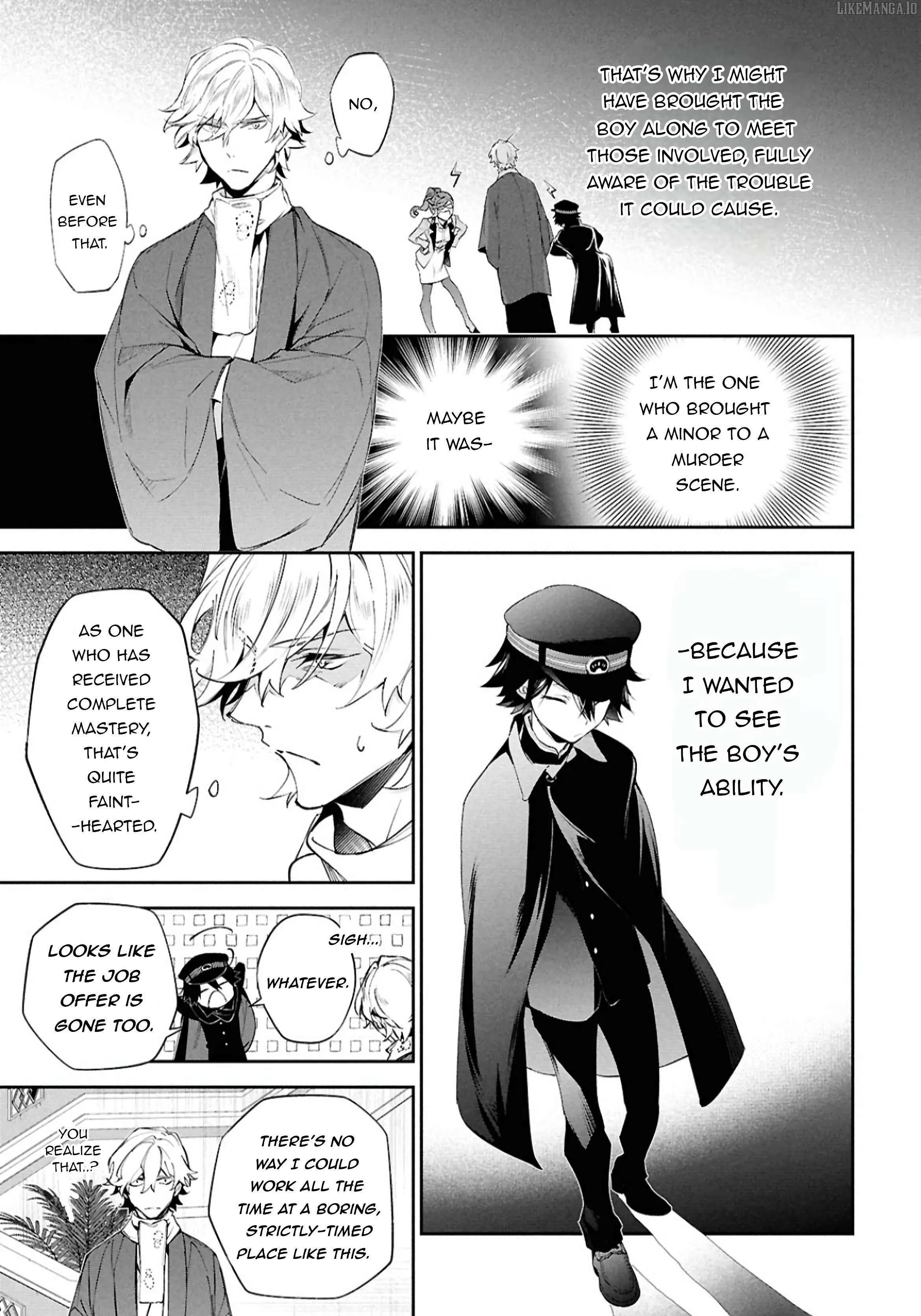Bungou Stray Dogs – Tantei-sha Setsuritsu Hiwa? Chapter 6 page 4 - 