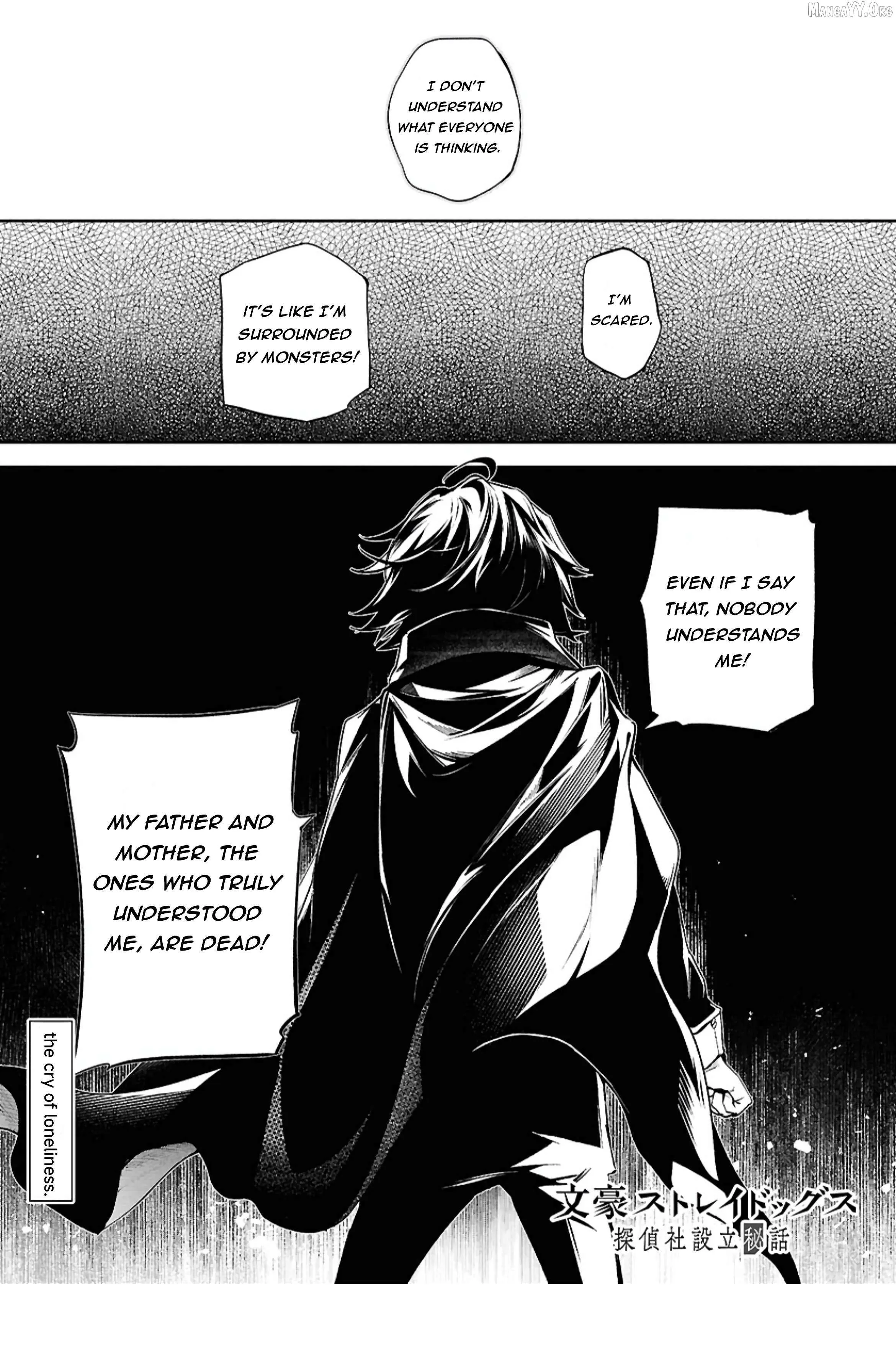 Bungou Stray Dogs – Tantei-sha Setsuritsu Hiwa? Chapter 8 page 1 - 