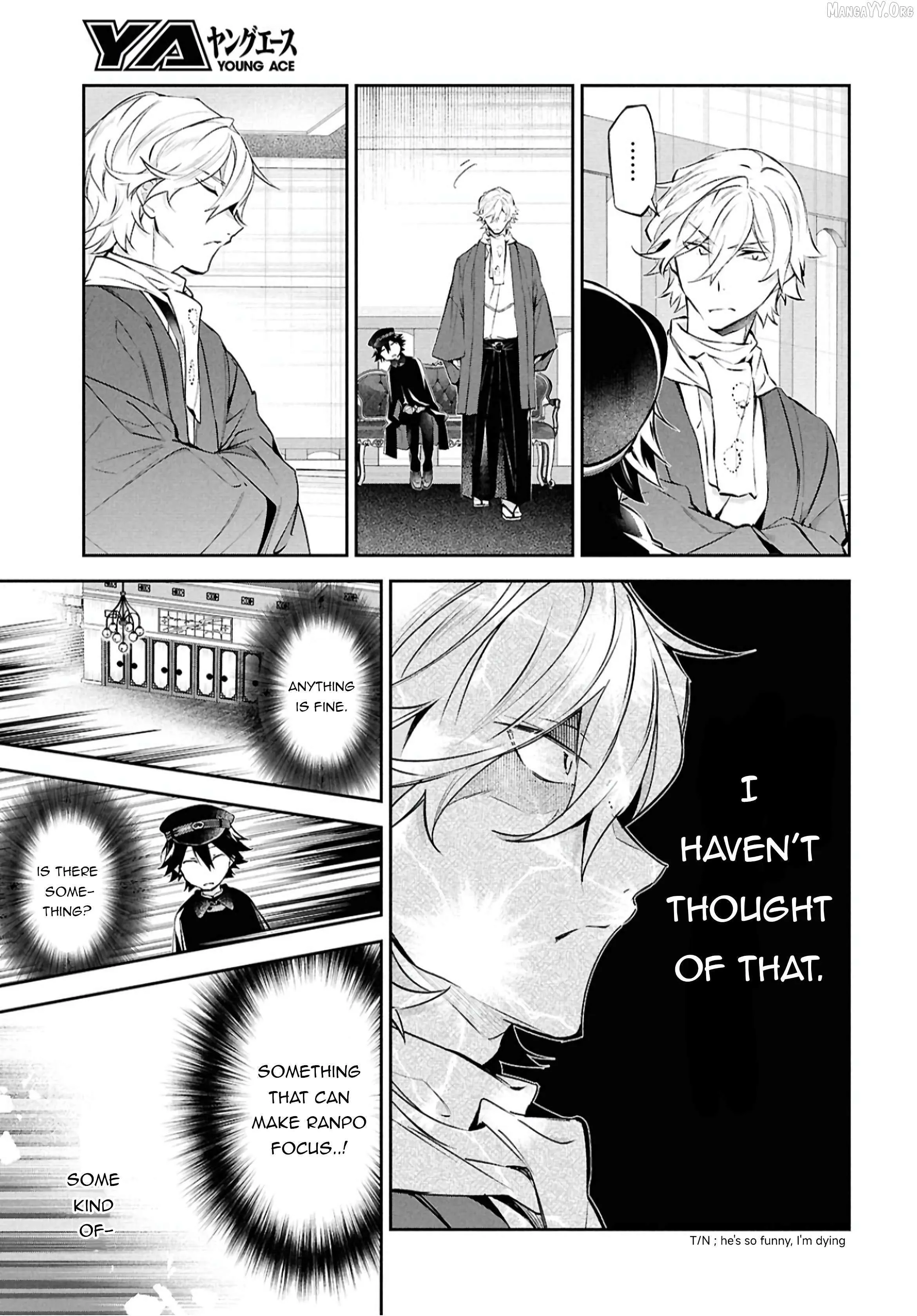 Bungou Stray Dogs – Tantei-sha Setsuritsu Hiwa? Chapter 9 page 7 - 