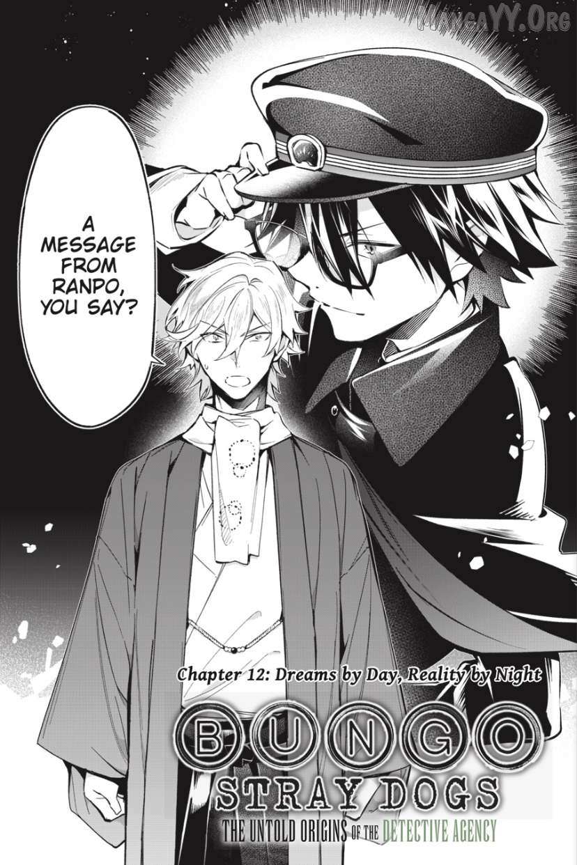 Bungou stray dogs: Untold Origins of the Detective Agency Chapter 12 page 1 - 