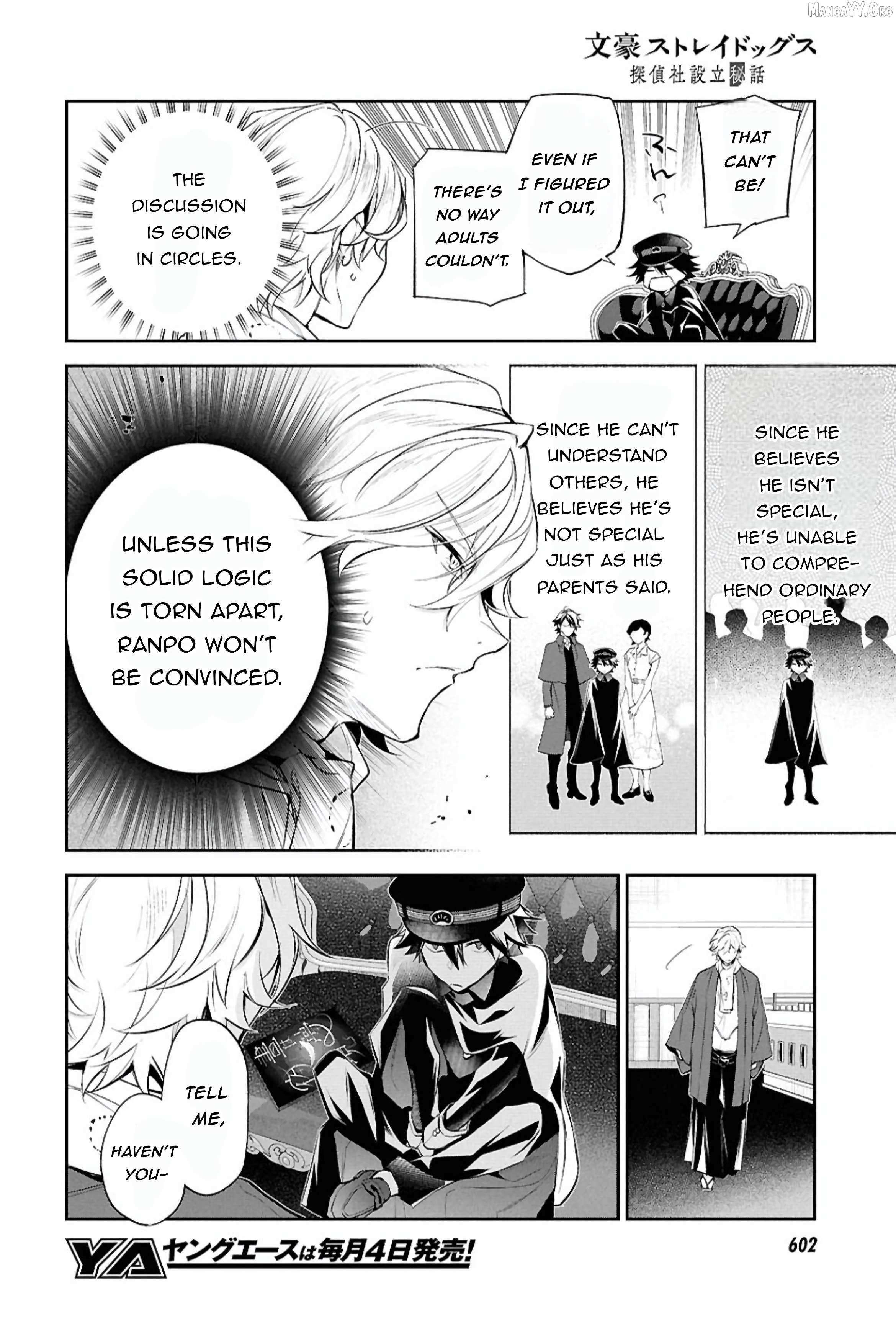 Bungou stray dogs: Untold Origins of the Detective Agency Chapter 8 page 20 - 