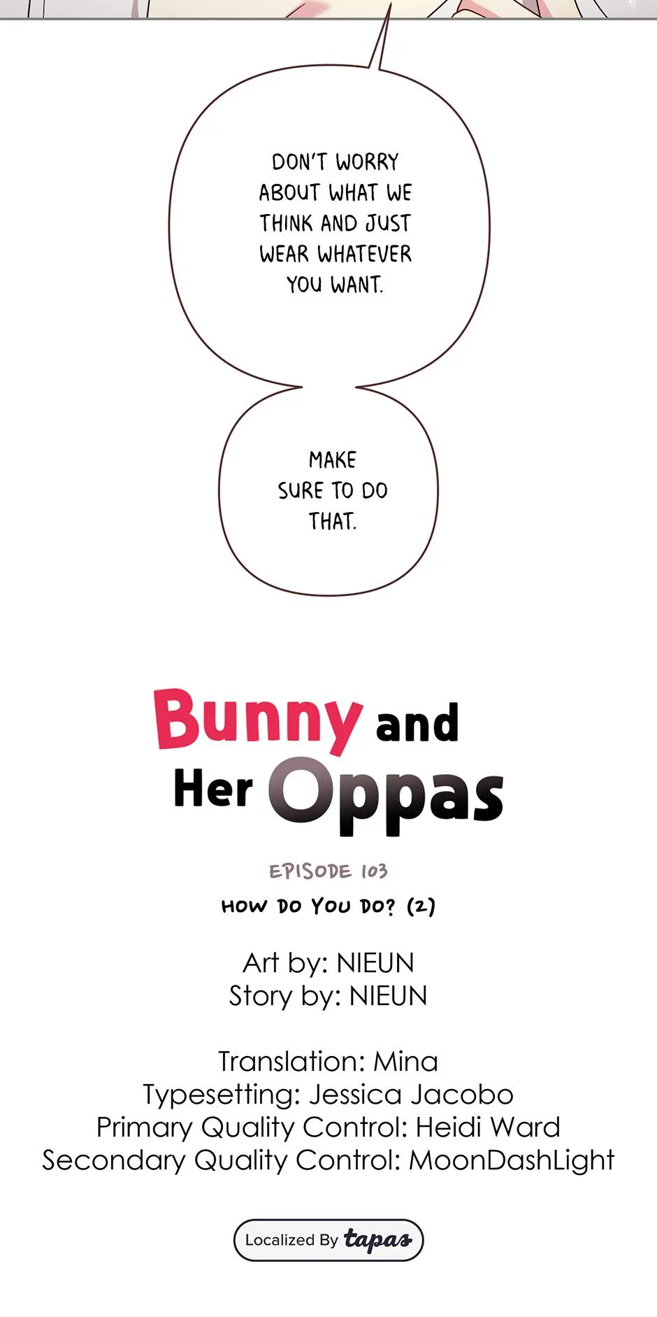 Bunny and Her Boys Chapter 103 page 2 - 