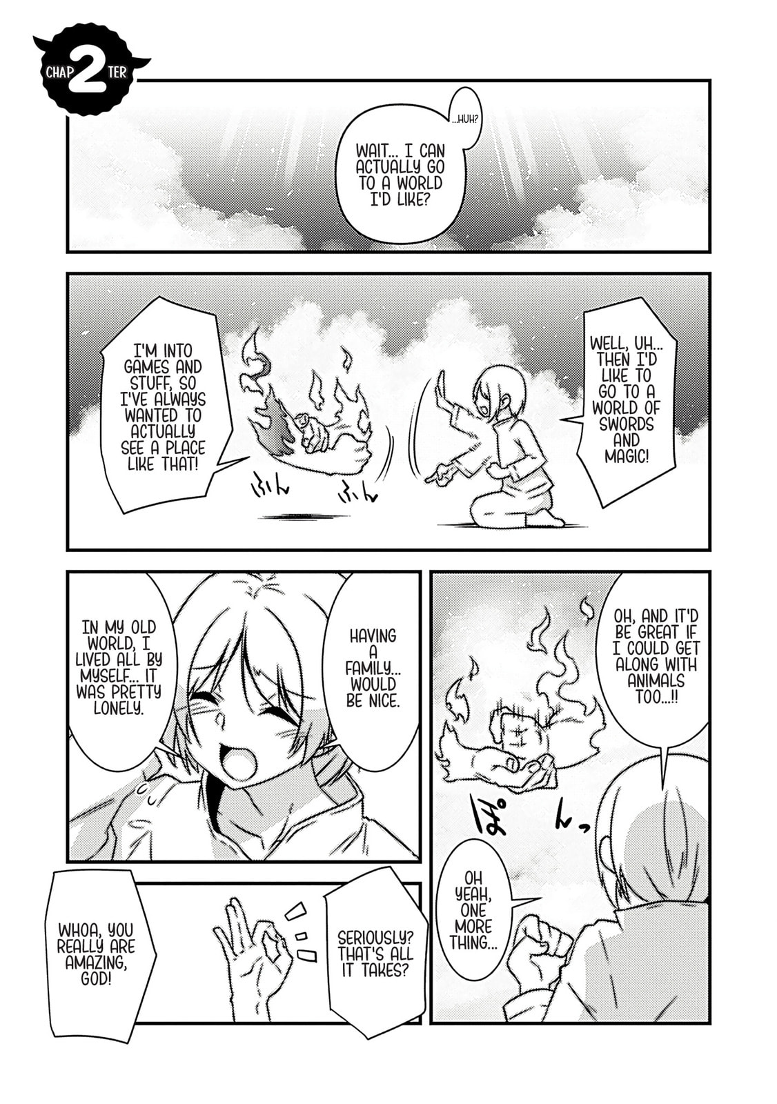 Burari Isekai Kemo no Tabi Chapter 2 page 2 - 