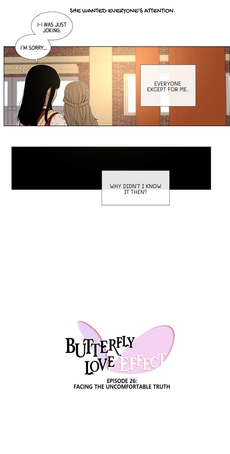 Butterfly Love Effect Chapter 26 page 3 - 