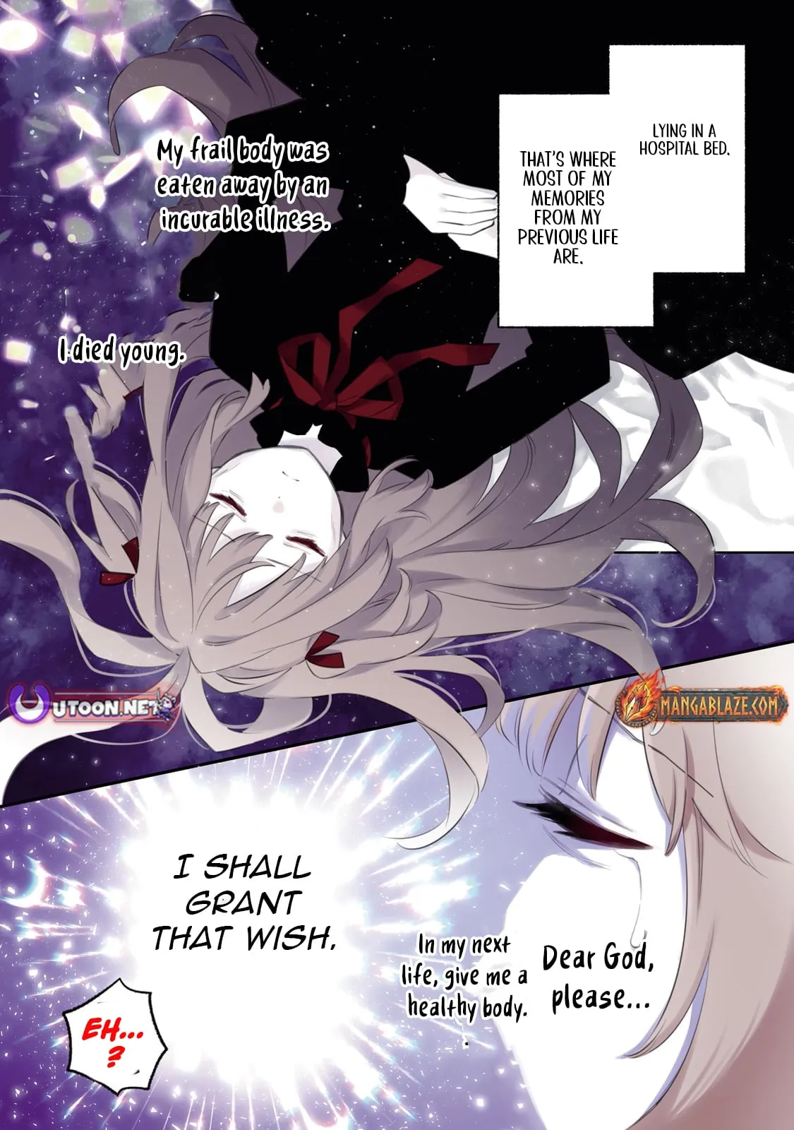 Byoujaku Shoujo, Tensei Shite Kenkou na Nikutai (Saikyou) wo Te ni Ireru Chapter 1 page 2 - 