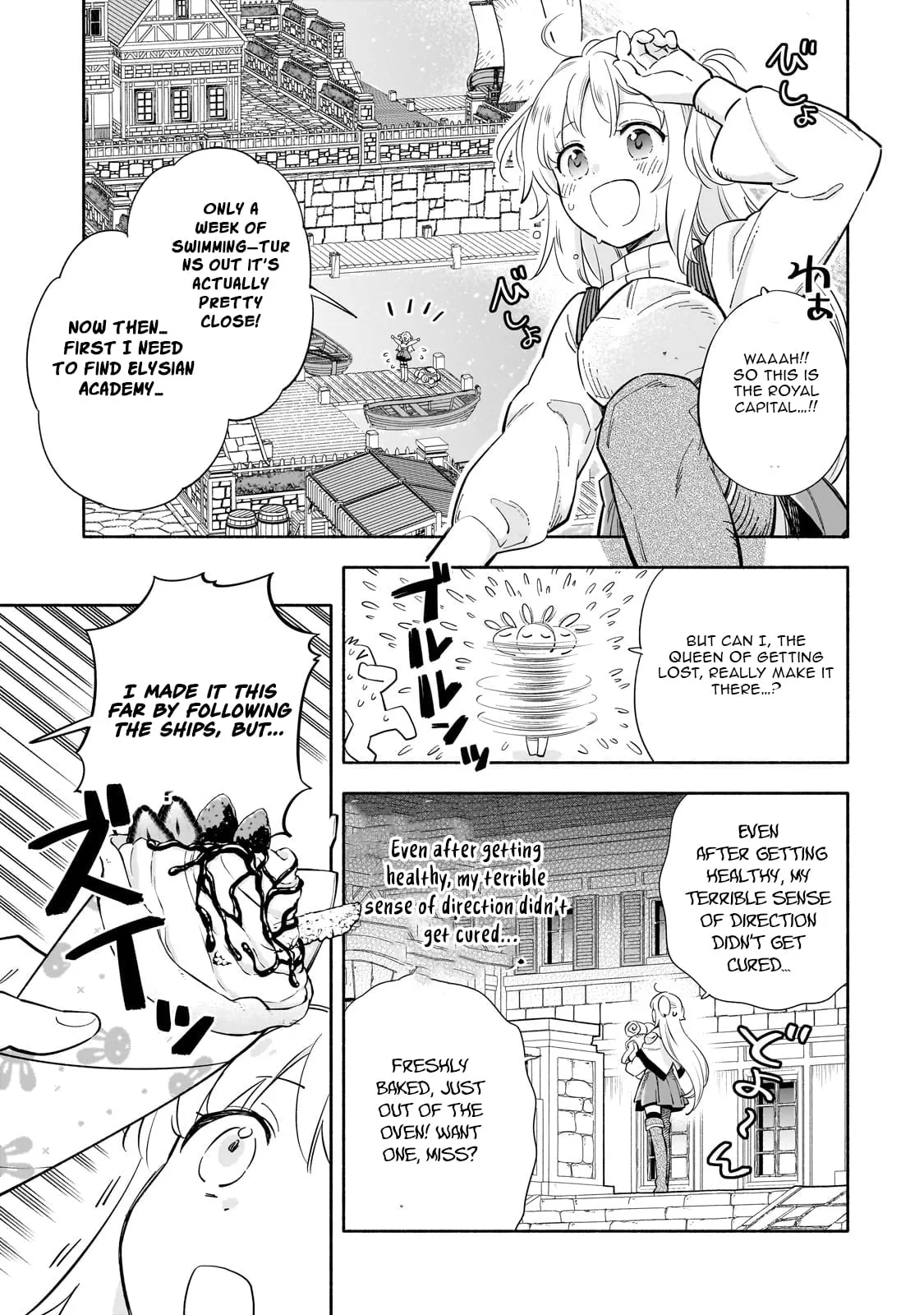 Byoujaku Shoujo, Tensei Shite Kenkou na Nikutai (Saikyou) wo Te ni Ireru Chapter 1 page 36 - 