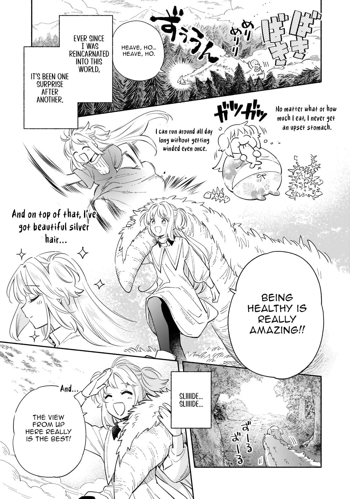 Byoujaku Shoujo, Tensei Shite Kenkou na Nikutai (Saikyou) wo Te ni Ireru Chapter 1 page 8 - 