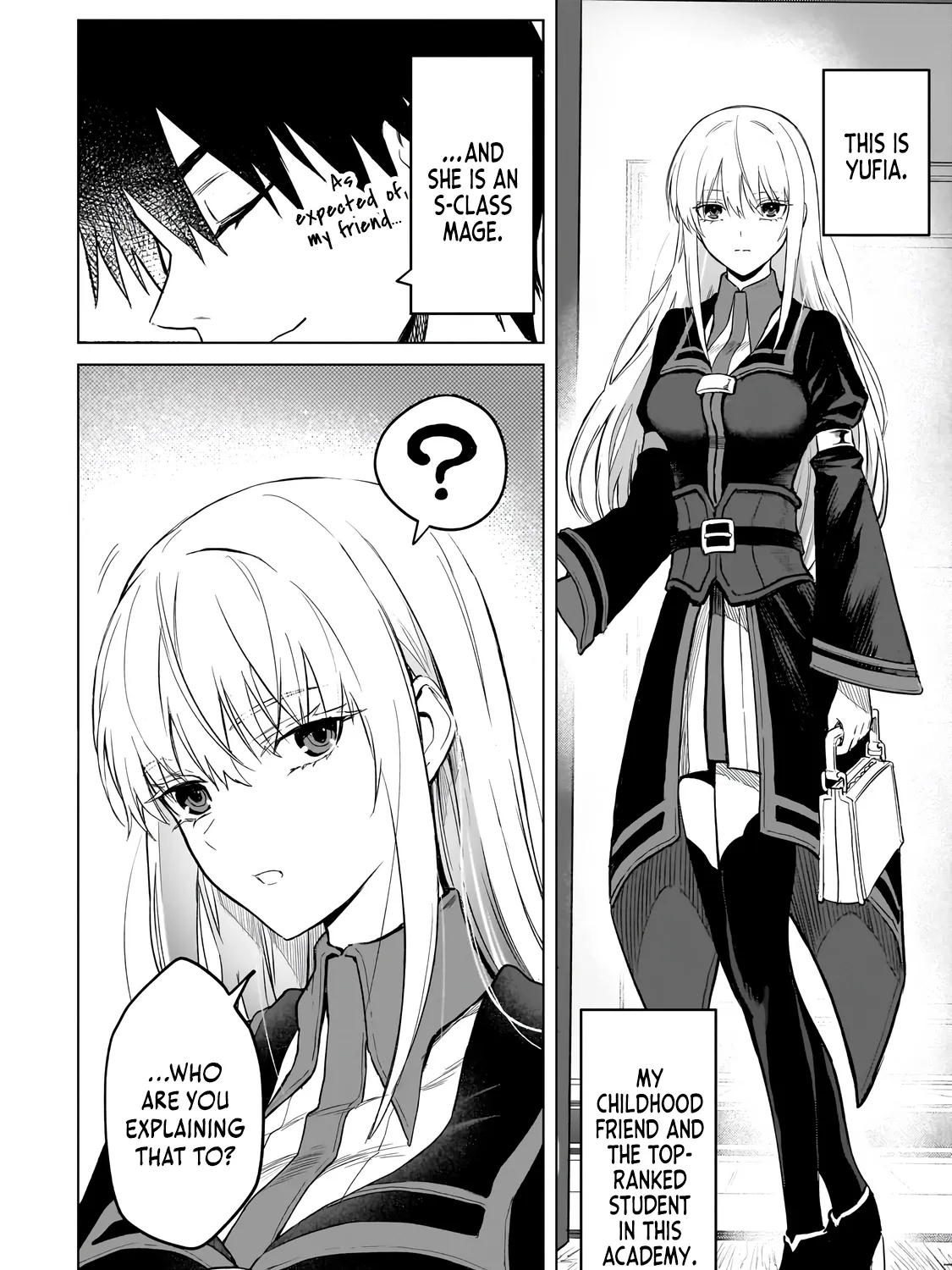 C-level Magic Student Who Thinks He Is SSS Class Chapter 1 page 60 - 