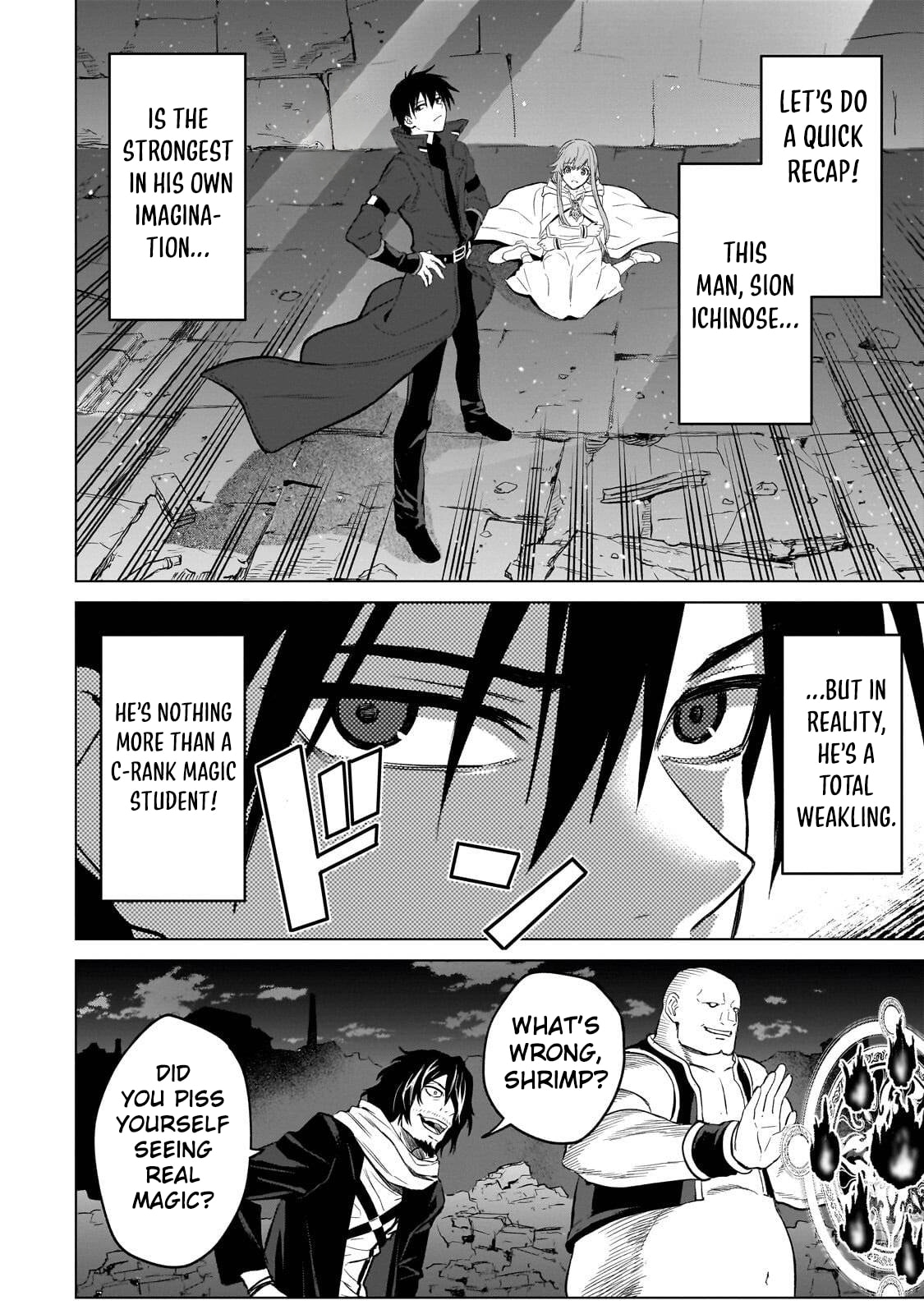 C-level Magic Student Who Thinks He Is SSS Class Chapter 3 page 7 - 