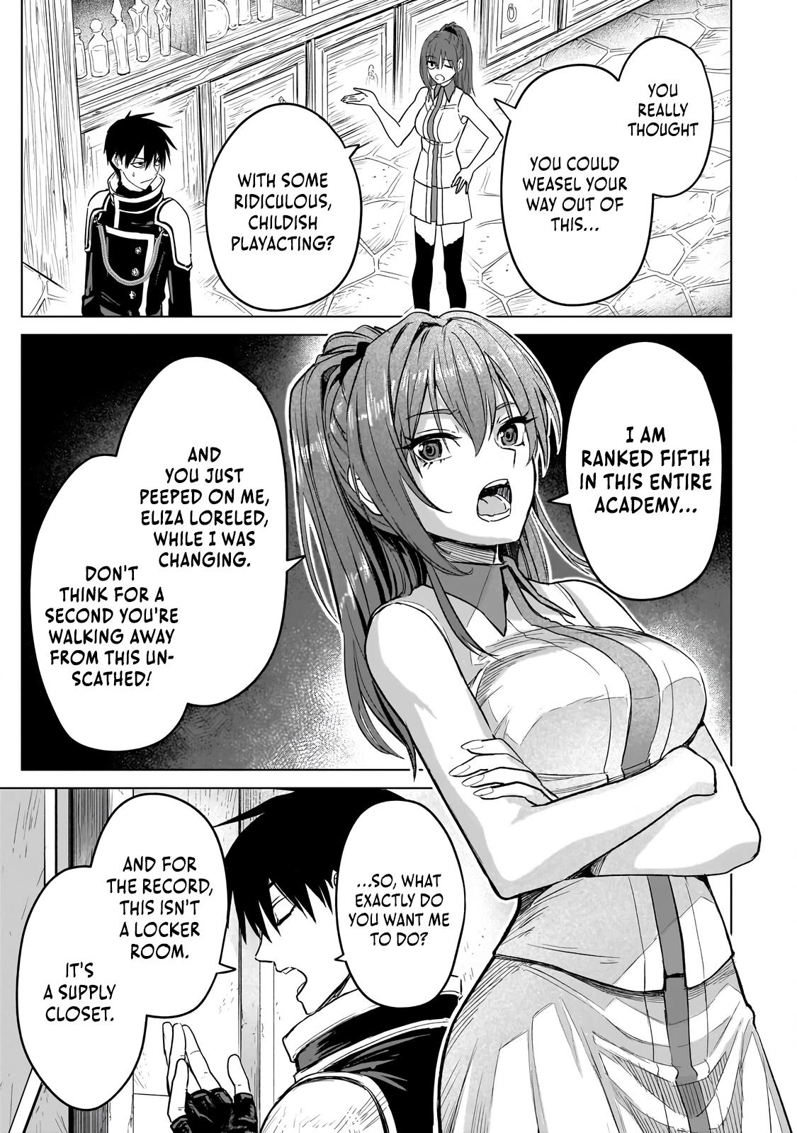 C-level Magic Student Who Thinks He Is SSS Class Chapter 4.2 page 8 - 
