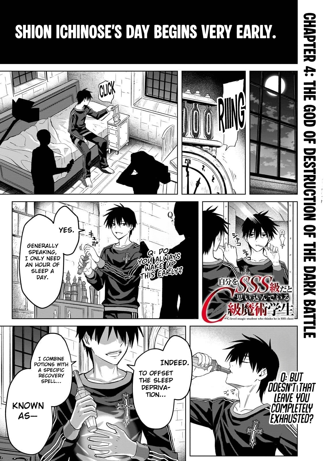 C-level Magic Student Who Thinks He Is SSS Class Chapter 4 page 2 - 