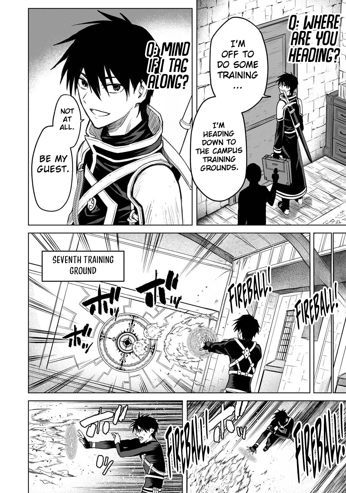 C-level Magic Student Who Thinks He Is SSS Class Chapter 4 page 3 - 