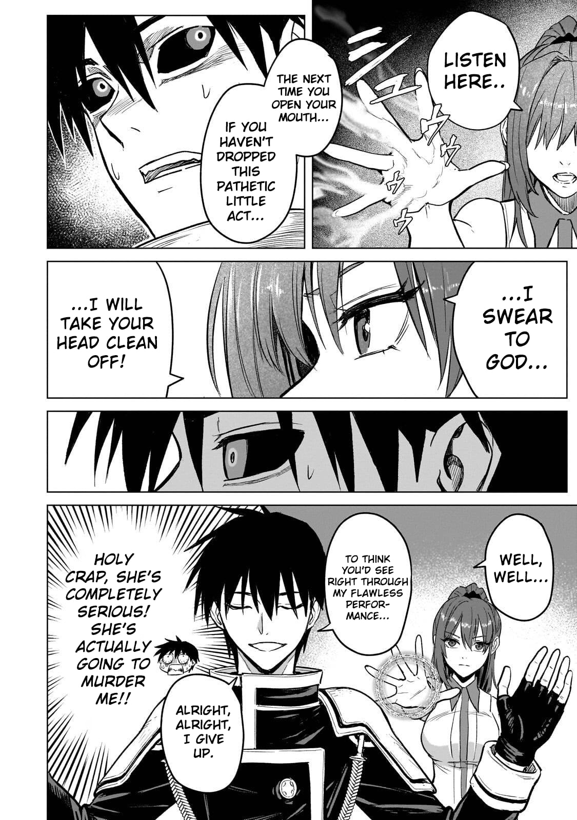 C-level Magic Student Who Thinks He Is SSS Class Chapter 4 page 21 - 