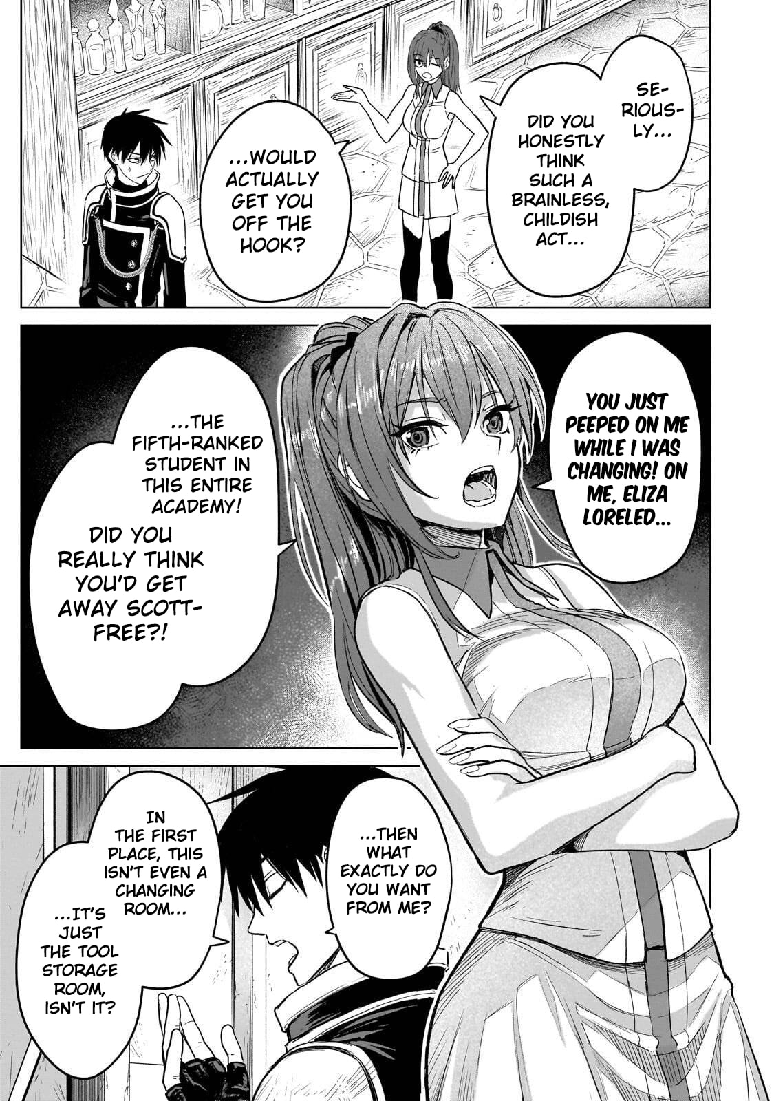 C-level Magic Student Who Thinks He Is SSS Class Chapter 4 page 22 - 