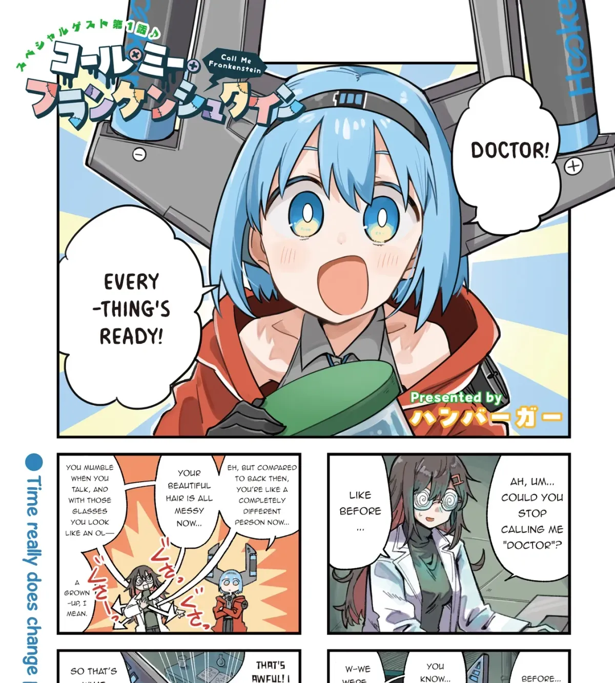 Call Me Frankenstein Chapter 1 page 1 - 