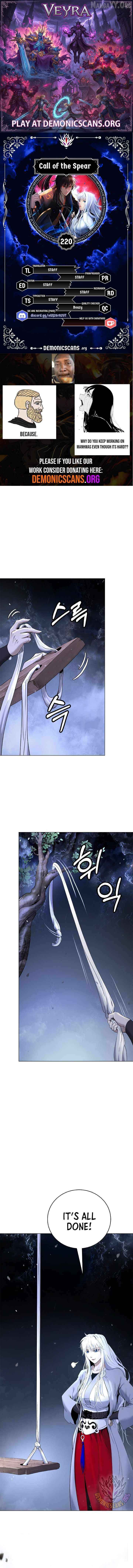 Call of the Spear Chapter 220 page 1 - 