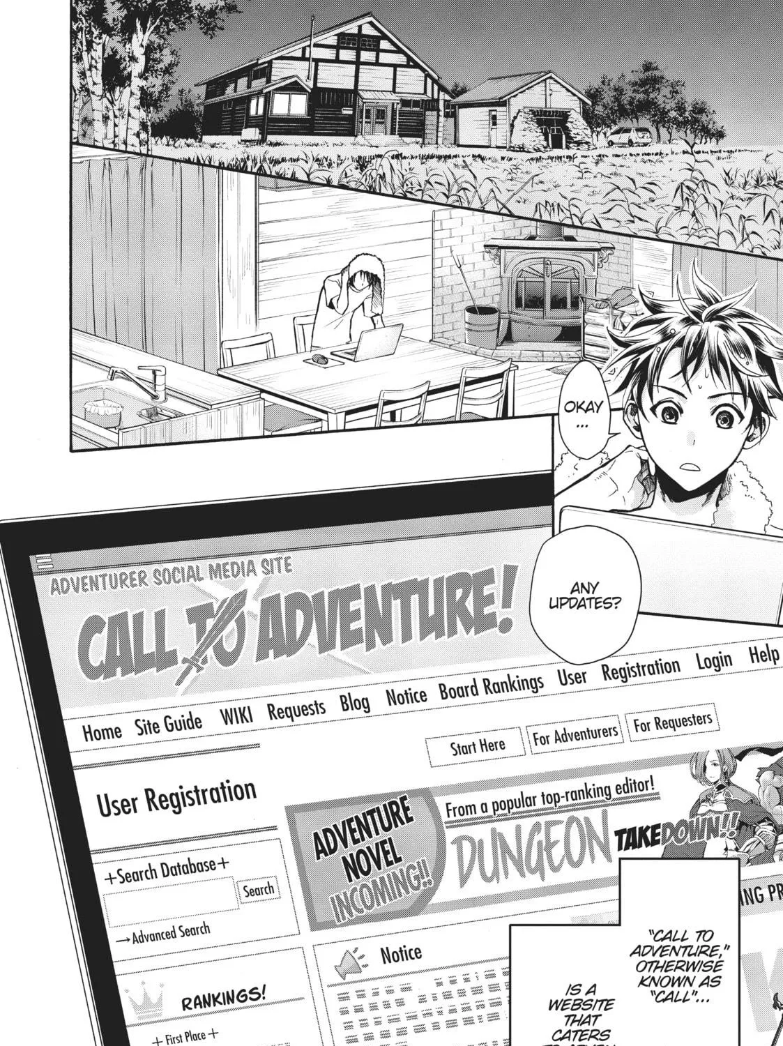 CALL TO ADVENTURE! Defeating Dungeons with a Skill Board Chapter 2 page 11 - 