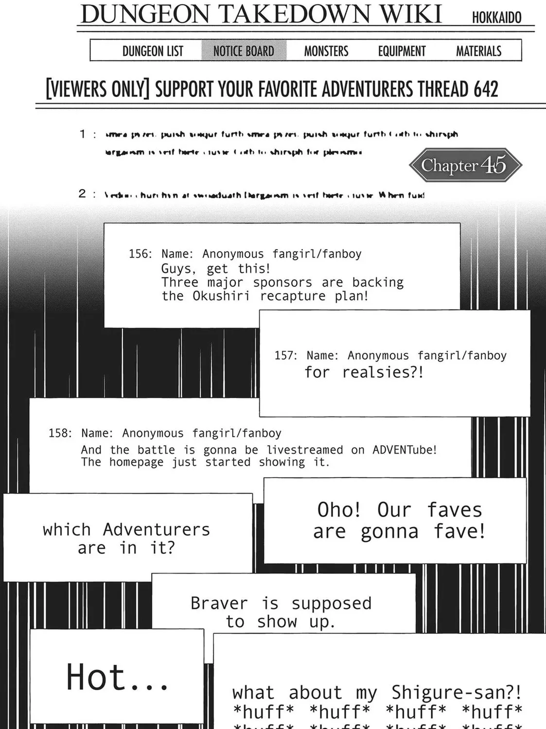 CALL TO ADVENTURE! Defeating Dungeons with a Skill Board Chapter 45 page 1 - 