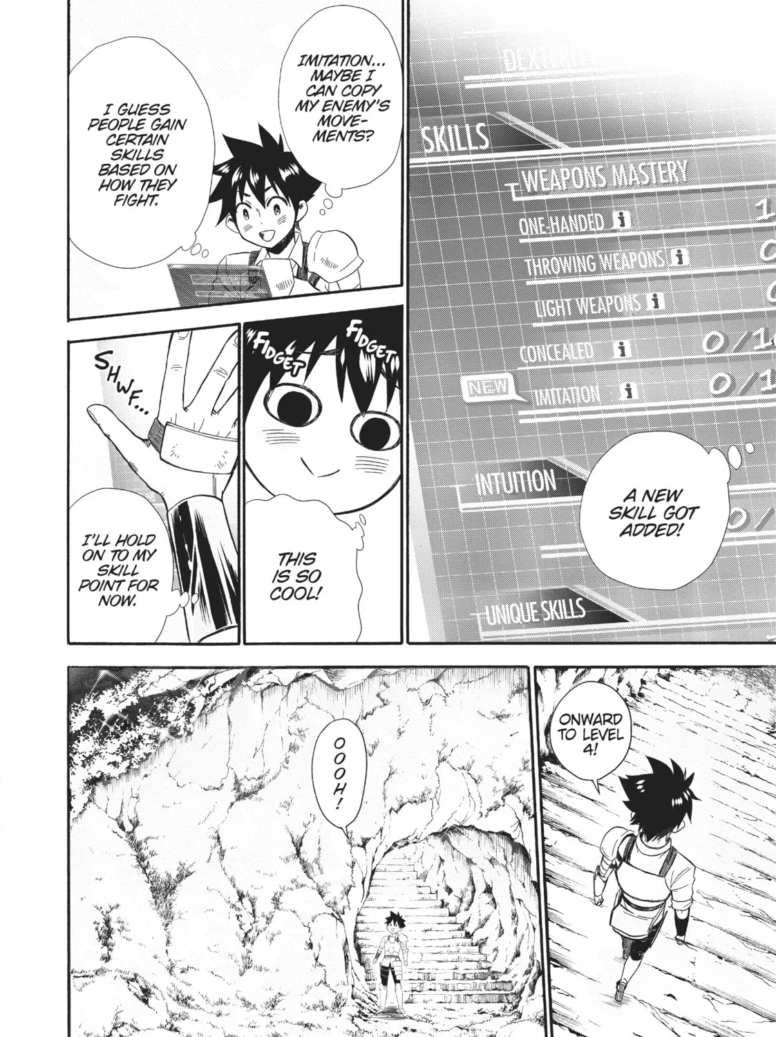 CALL TO ADVENTURE! Defeating Dungeons with a Skill Board Chapter 8 page 37 - 