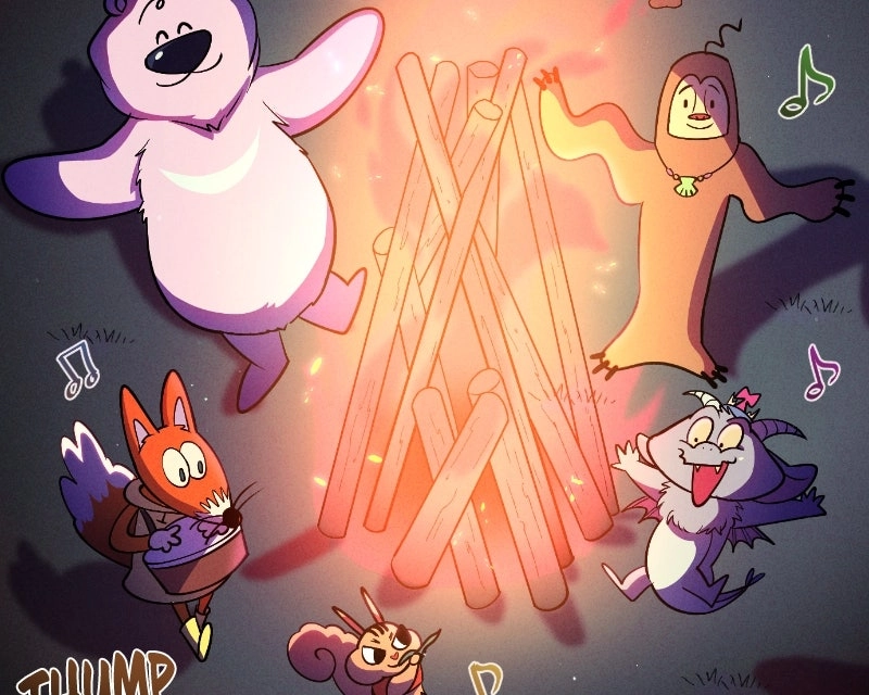 Campfire Friends Chapter 36 page 17 - 
