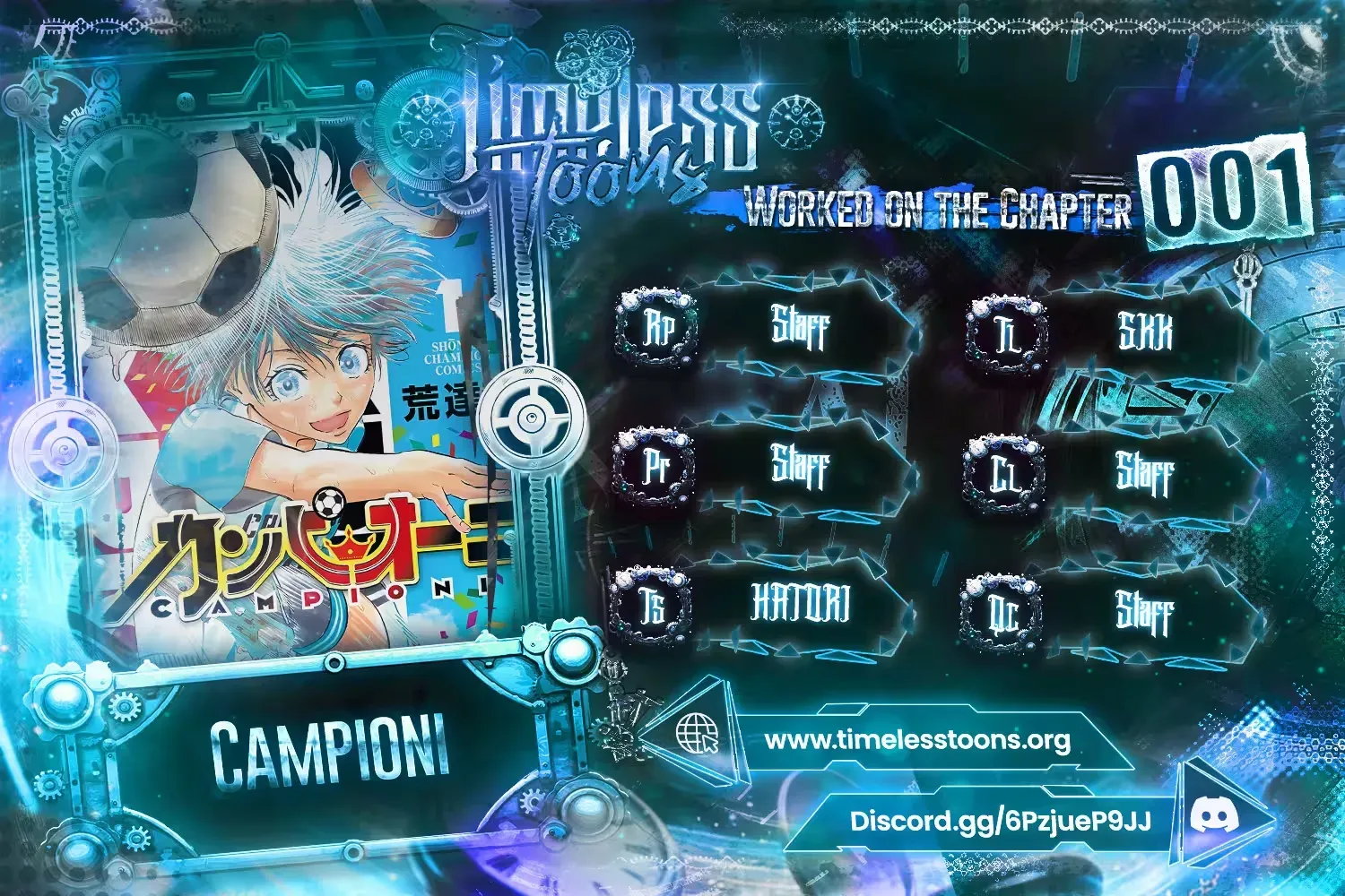 Campioni Chapter 1 page 1 - 