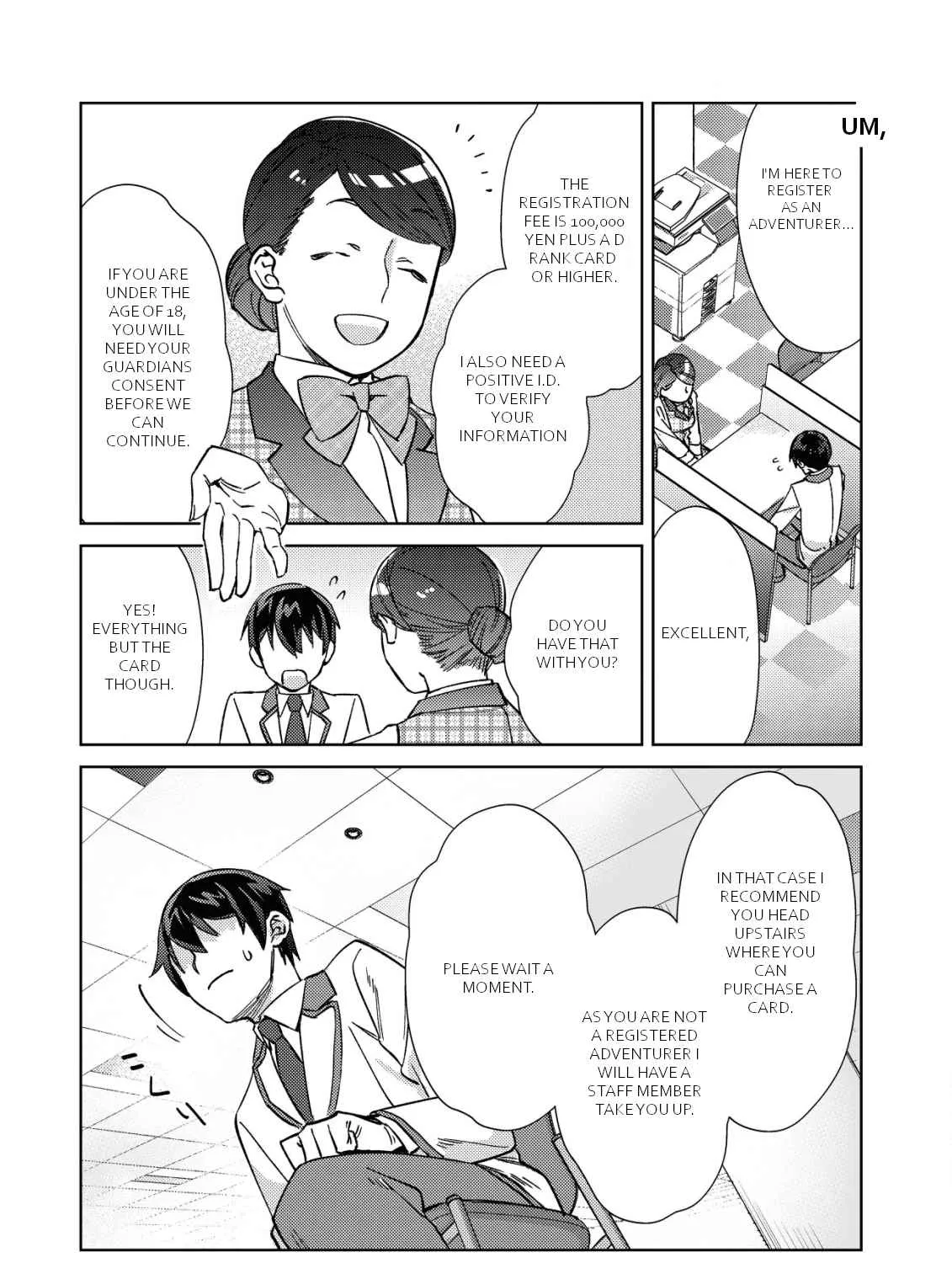 Can Even a Mob Highschooler Like Me Be a Normie If I Become an Adventurer? Chapter 2 page 4 - 