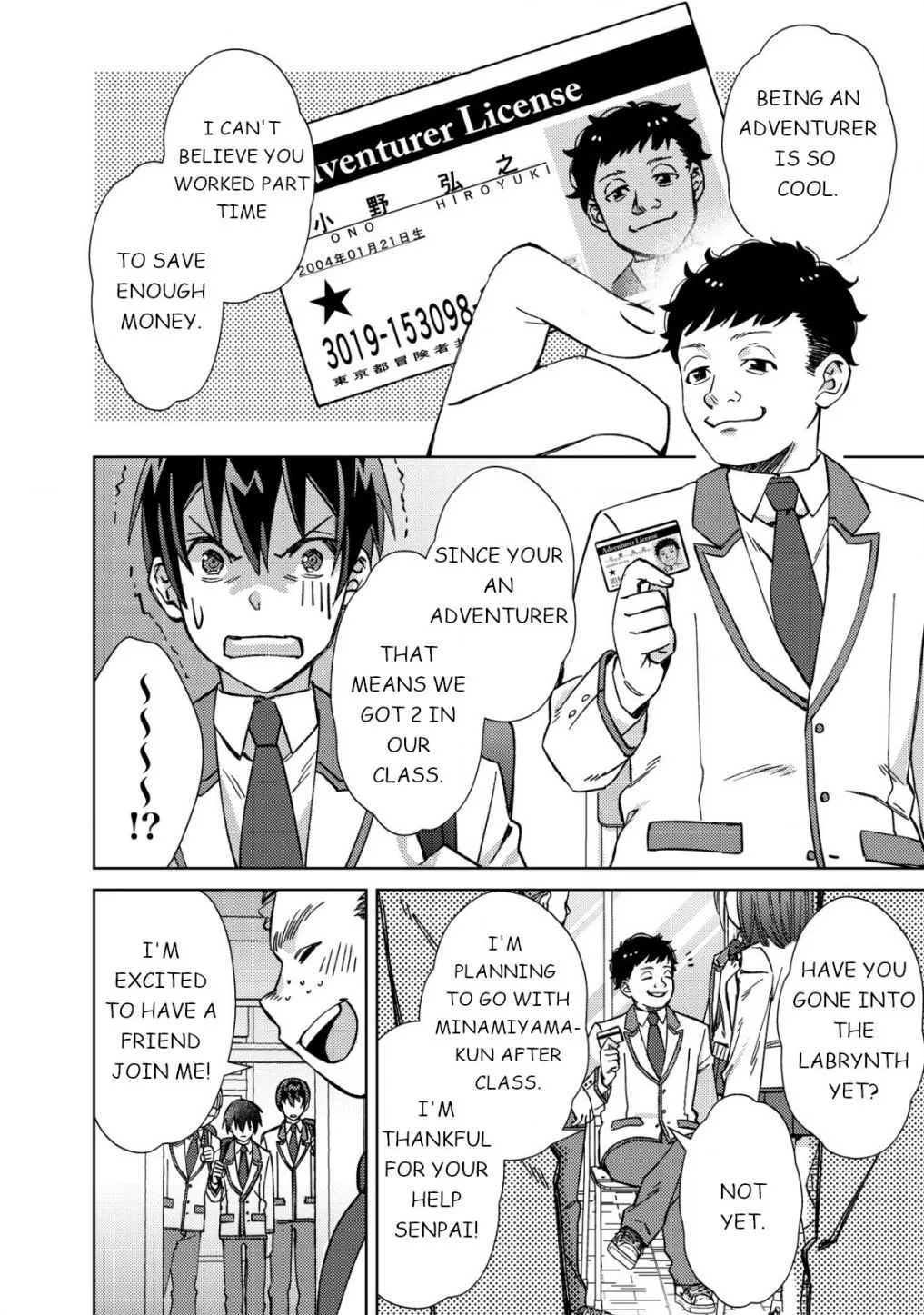 Can Even a Mob Highschooler Like Me Be a Normie If I Become an Adventurer? Chapter 3 page 7 - 