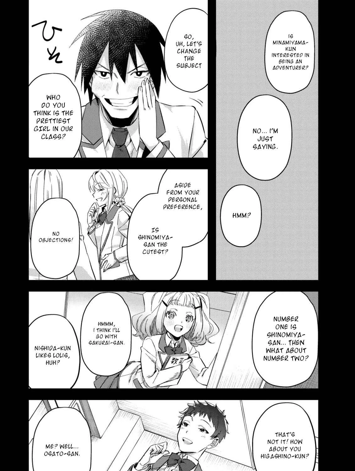 Can Even a Mob Highschooler Like Me Be a Normie If I Become an Adventurer? Chapter 7 page 8 - 