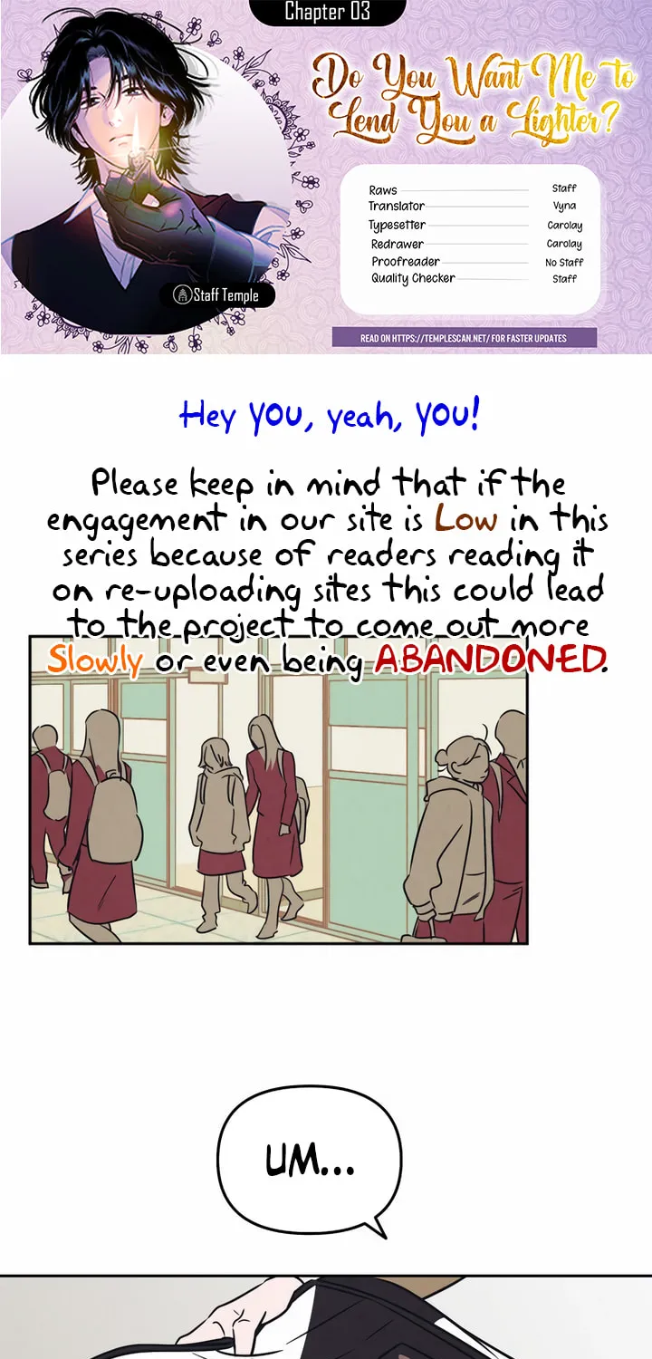Can I Borrow the Fire? Chapter 3 page 1 - 