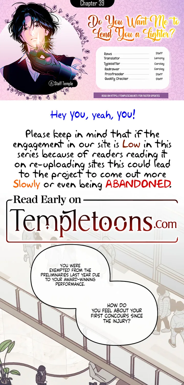 Can I Borrow the Fire? Chapter 39 page 1 - 