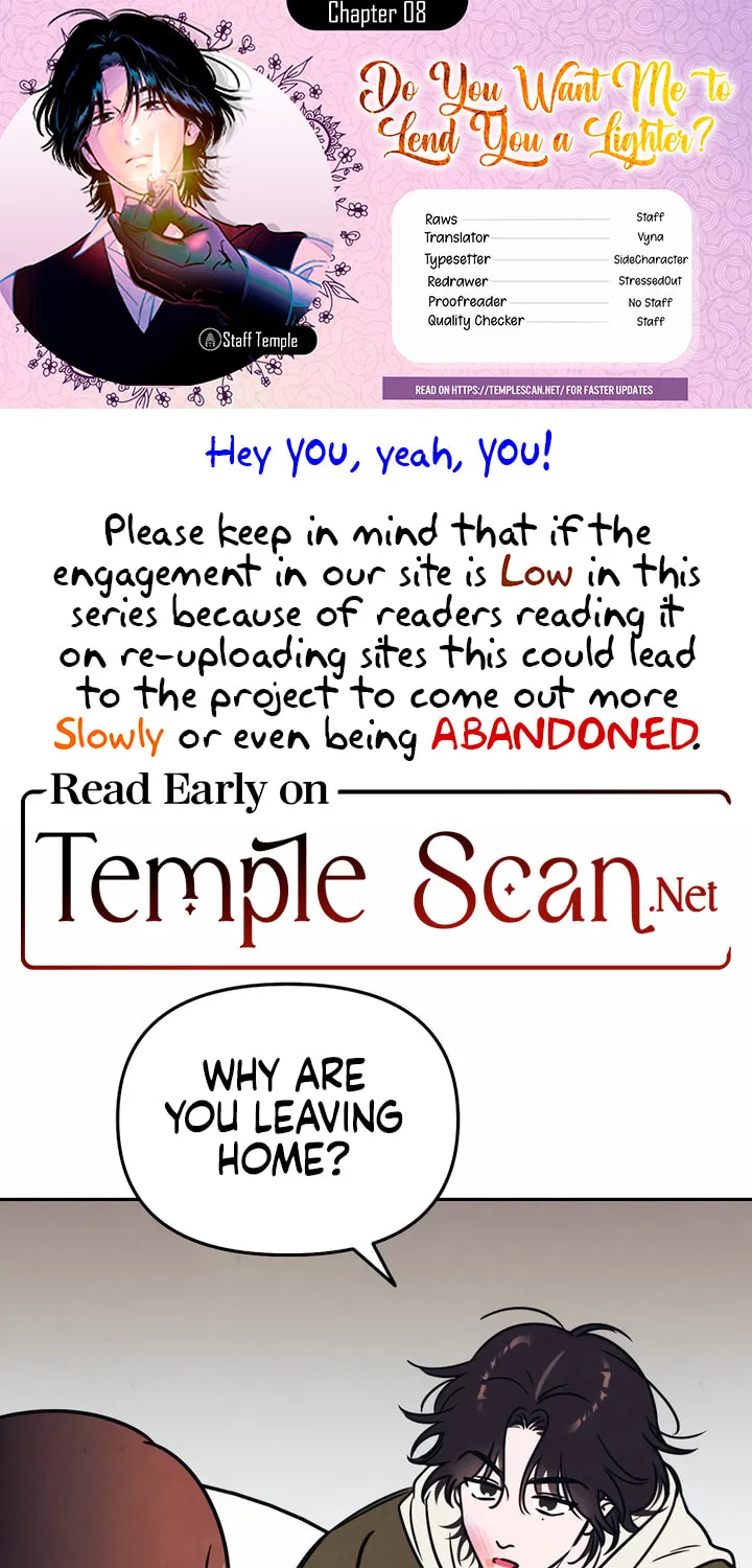 Can I Borrow the Fire? Chapter 8 page 1 - 