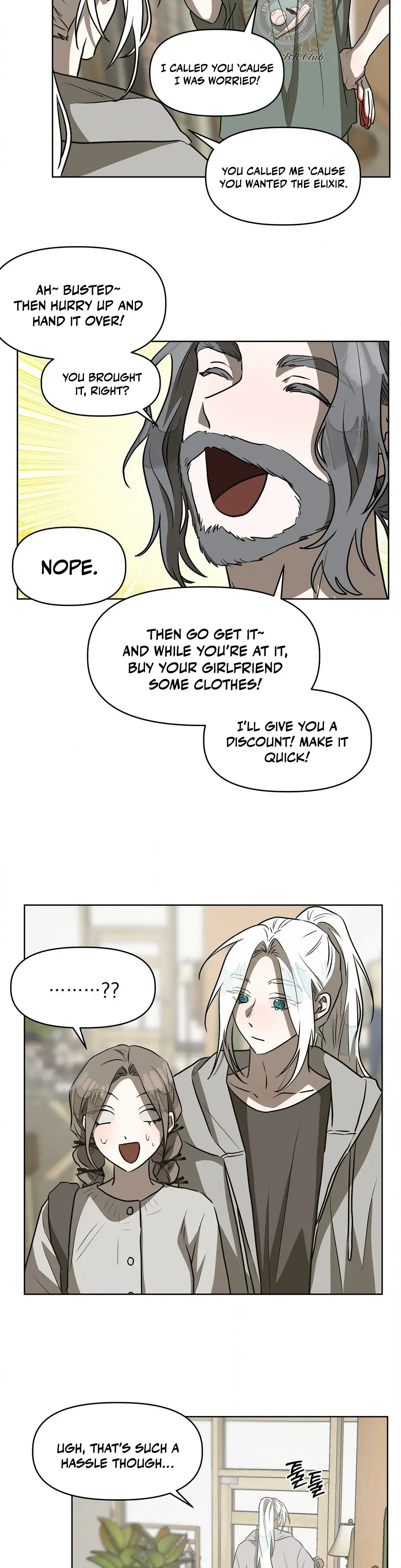 Can you catch mermaids with a fishing rod? Chapter 14 page 13 - 