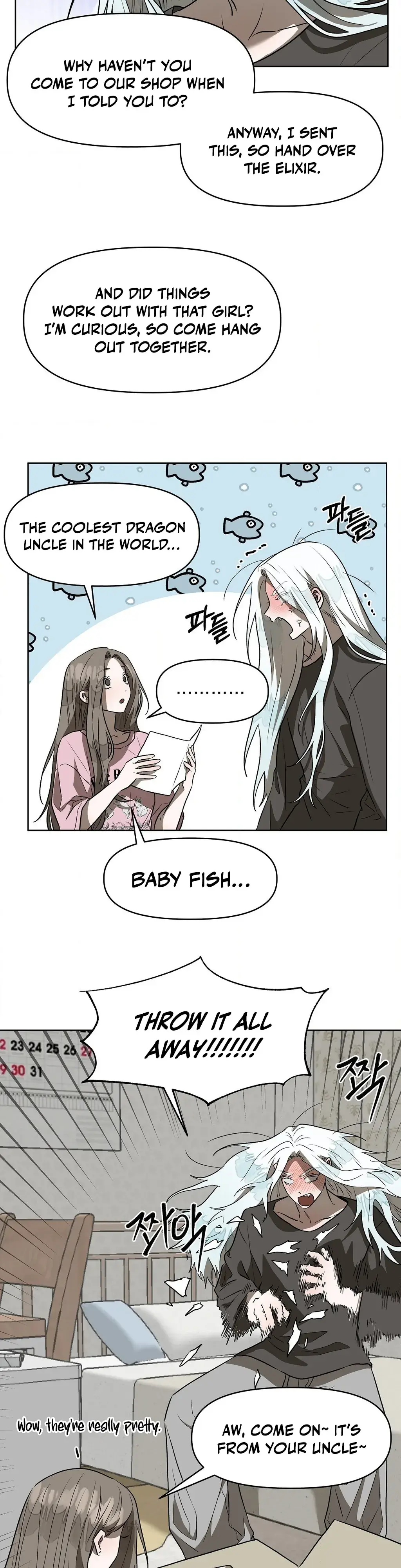 Can you catch mermaids with a fishing rod? Chapter 14 page 7 - 