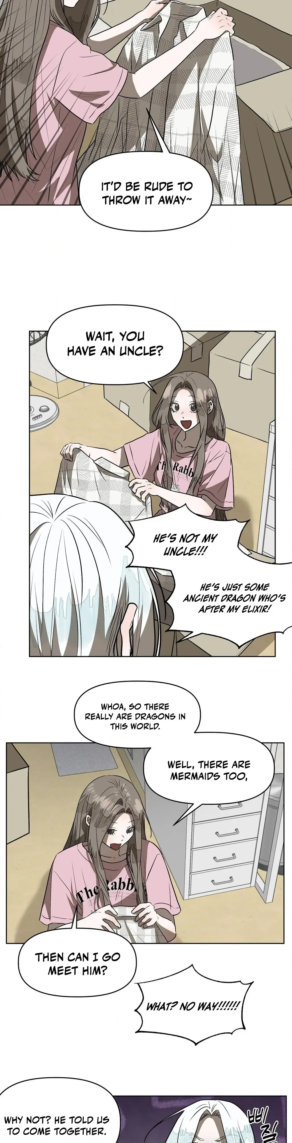 Can you catch mermaids with a fishing rod? Chapter 14 page 8 - 