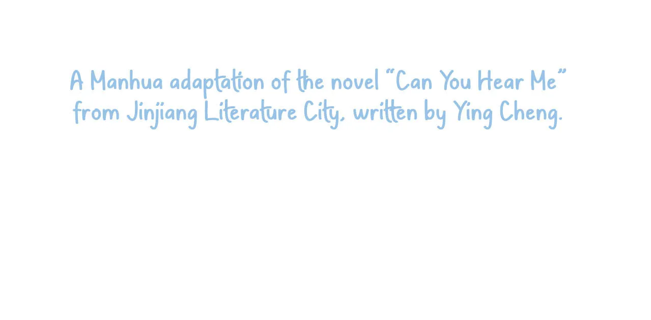 Can You Hear Me Chapter 0 page 5 - 