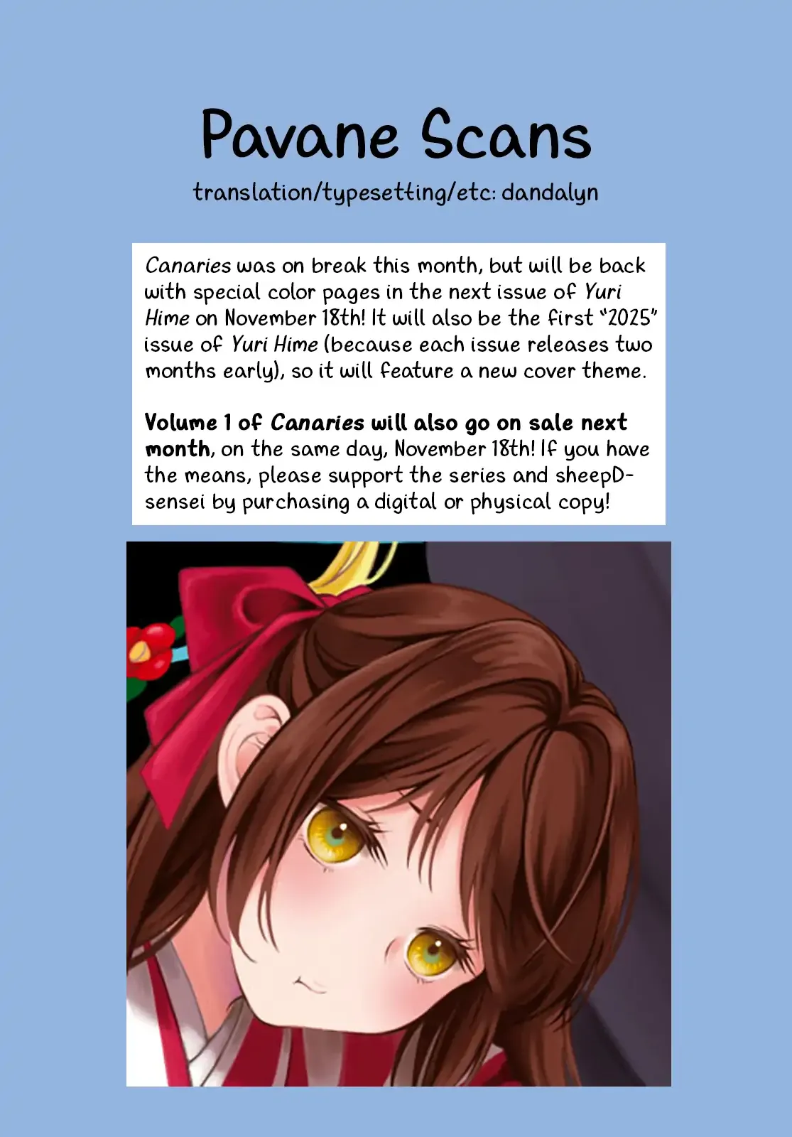 Canaries Dream of Shining Stars Chapter 5.1 page 2 - 