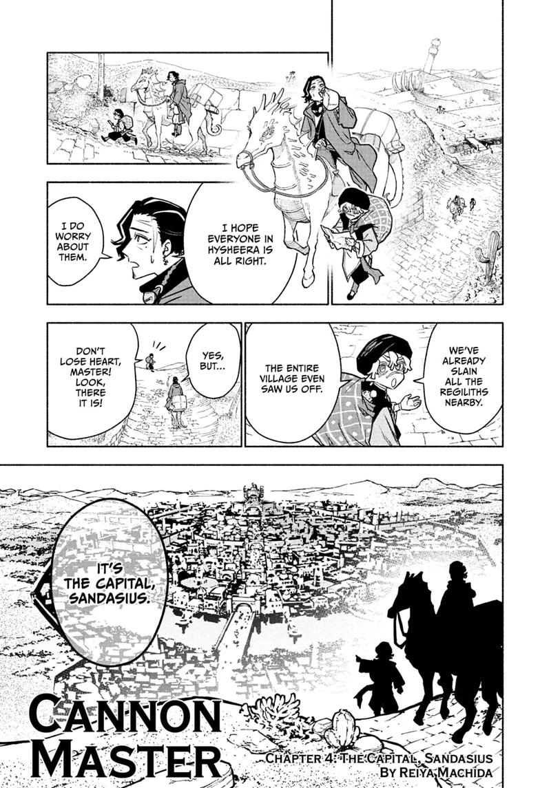 Cannon Master Chapter 4 page 1 - 