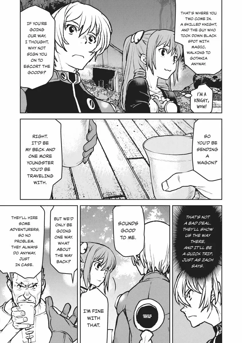 Captain Corinth: the Galactic Navy Officer Becomes an Adventurer Chapter 1.1 page 11 - 