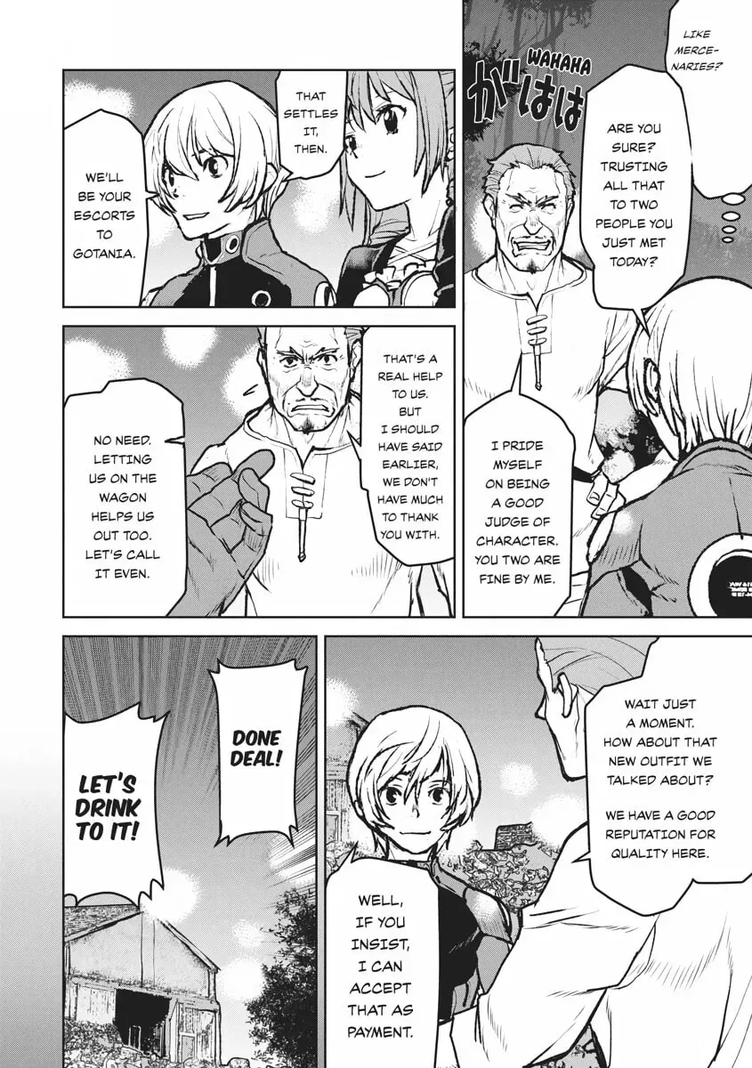 Captain Corinth: the Galactic Navy Officer Becomes an Adventurer Chapter 1.1 page 12 - 