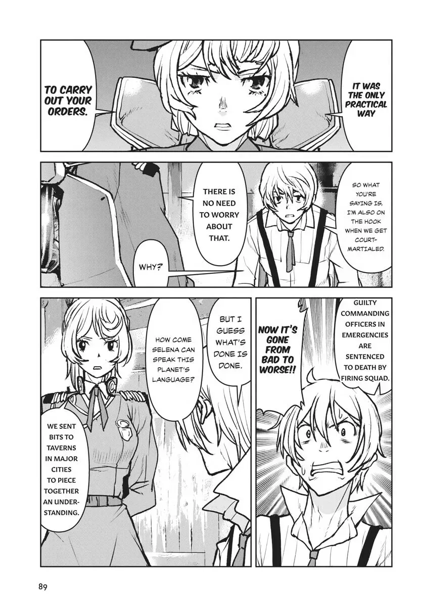 Captain Corinth: the Galactic Navy Officer Becomes an Adventurer Chapter 1.2 page 11 - 