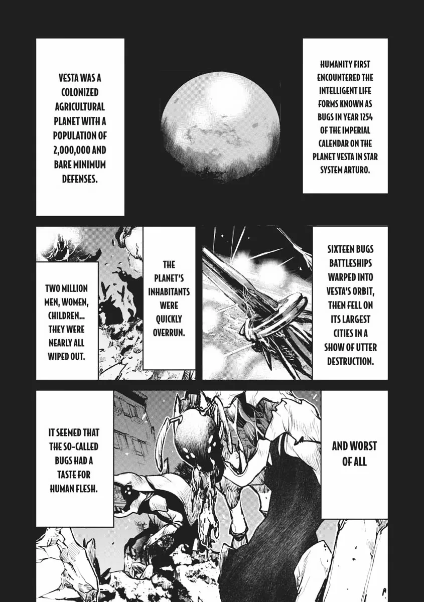 Captain Corinth: the Galactic Navy Officer Becomes an Adventurer Chapter 1 page 1 - 