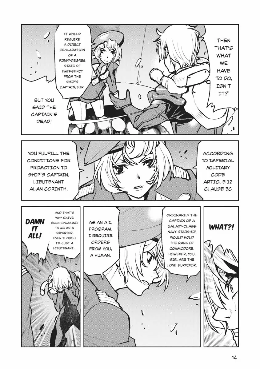 Captain Corinth: the Galactic Navy Officer Becomes an Adventurer Chapter 1 page 11 - 