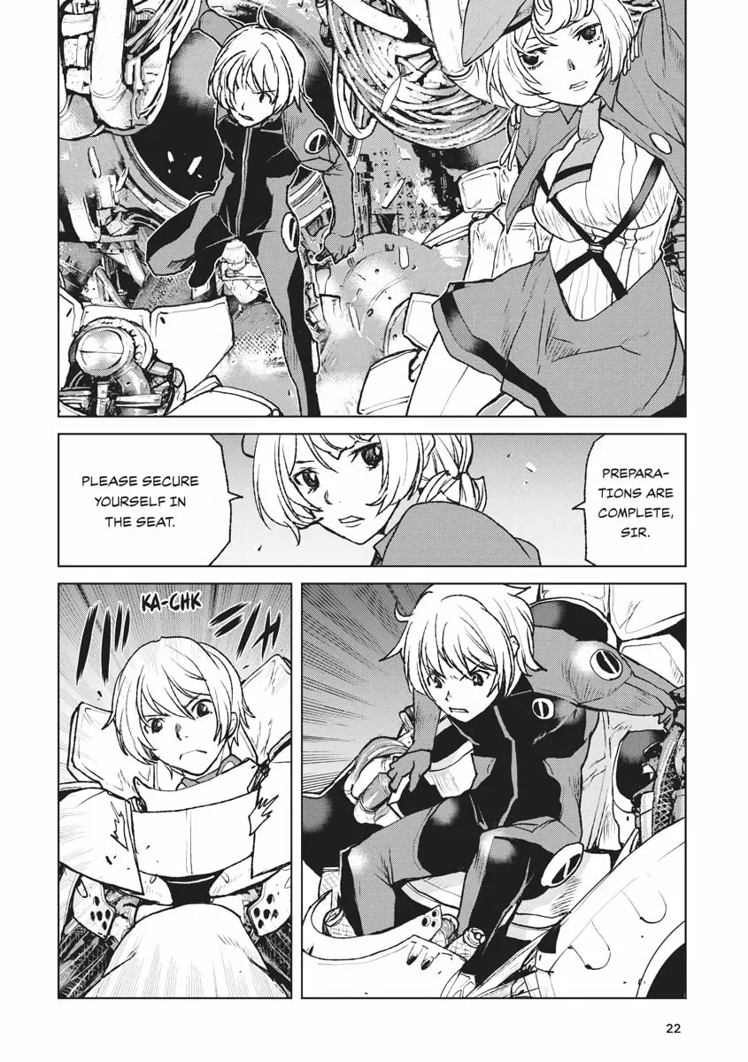 Captain Corinth: the Galactic Navy Officer Becomes an Adventurer Chapter 1 page 19 - 