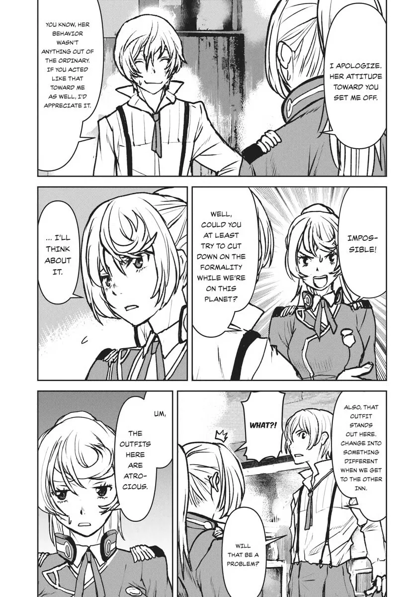 Captain Corinth: the Galactic Navy Officer Becomes an Adventurer Chapter 18 page 4 - 