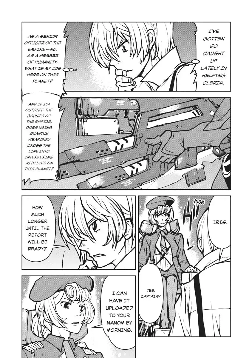 Captain Corinth: the Galactic Navy Officer Becomes an Adventurer Chapter 2.2 page 21 - 